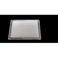 384-well PCR plate for ABI, Clear Frame/Clear Wells, (50 plates/case)