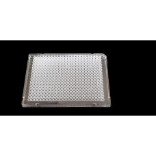 384-well PCR plate for ABI, Clear Frame/Clear Wells, (50 plates/case)